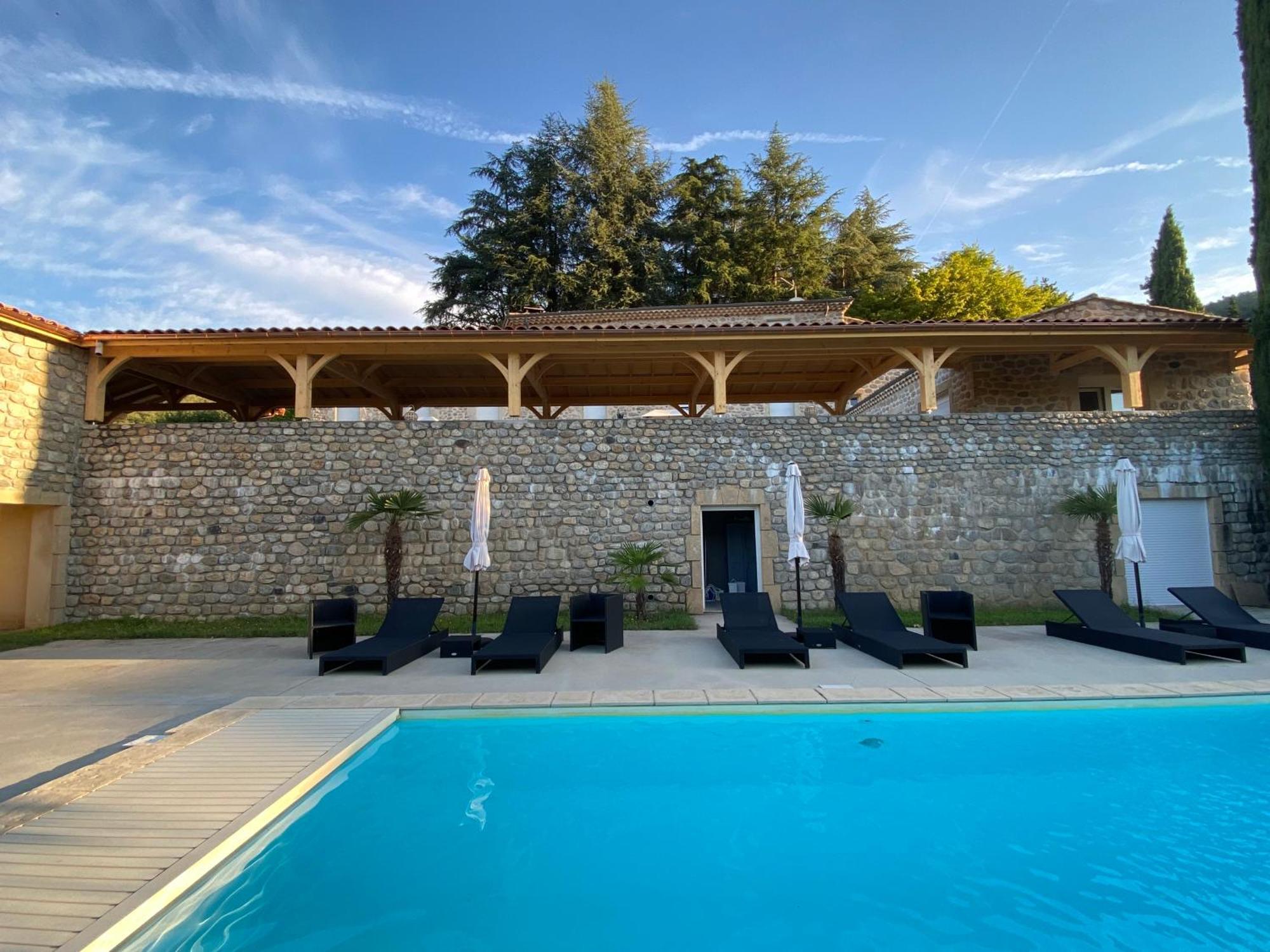 Domaine Les Buis Bed & Breakfast Saint-Fortunat-sur-Eyrieux ภายนอก รูปภาพ
