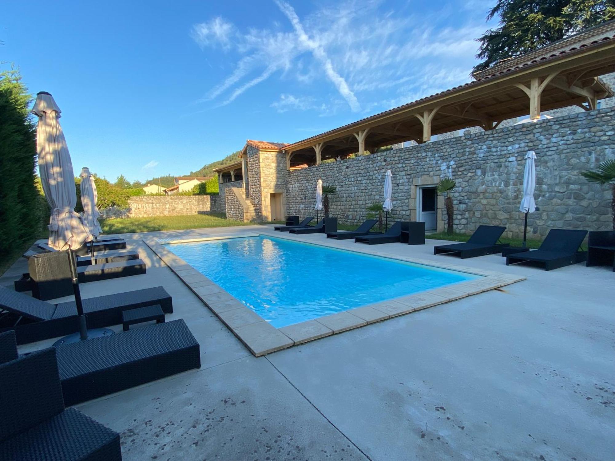 Domaine Les Buis Bed & Breakfast Saint-Fortunat-sur-Eyrieux ภายนอก รูปภาพ
