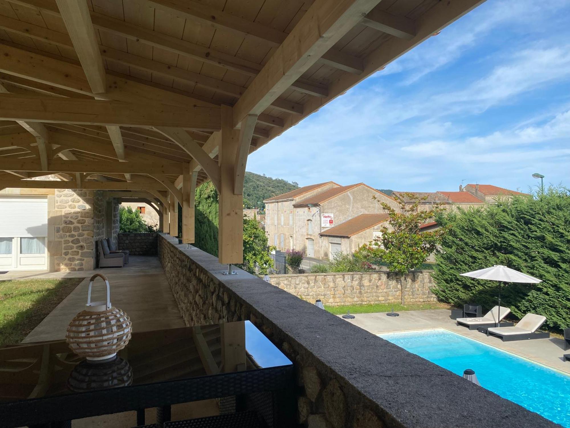 Domaine Les Buis Bed & Breakfast Saint-Fortunat-sur-Eyrieux ภายนอก รูปภาพ